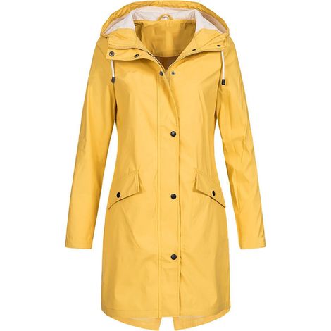Imperméable et coupe-vent pour femme, veste de randonnée respirante et imperméable, veste d'extérieur légère et coupe-vent, idéale pour les voyages, l'alpinisme, la randonnée et le cyclisme. (1/5)