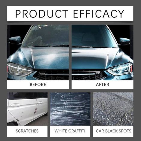 Kit de revêtement céramique pour voiture, sérum cristal PTZ 2026, protection peinture automobile, finition brillante pour detailing auto (1/5)