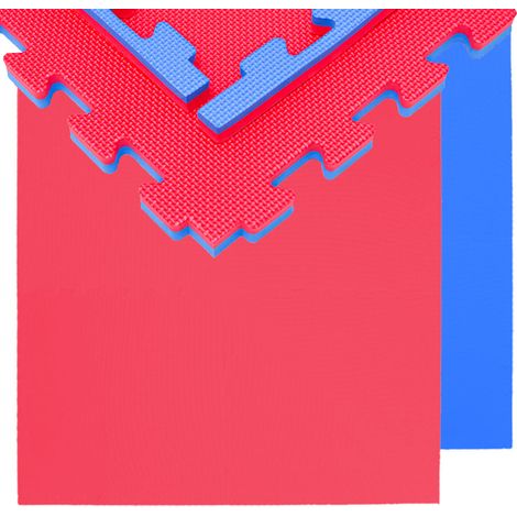 4.8mq Tappeto Palestra 2 cm - Set di 12 Tappetini per Fitness 63x63 EVA Gym Mat (1/5)