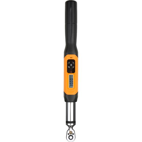 Clé dynamométrique numérique 1/4 pouce avec avertisseur sonore et alarme LCD (0,3-30 Nm) (1/5)