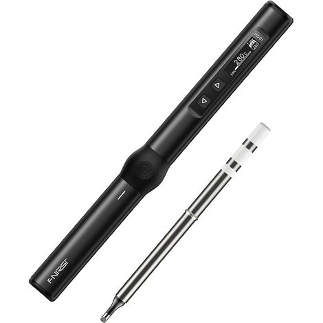 FNIRSI HS-01 Smart Electric Soldering Iron FNIRSI HS-01 Smart Electric Soldering Iron Black (1/5)
