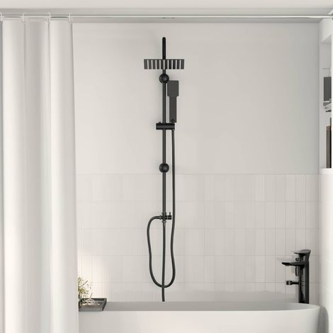 Duschsystem Schwarz 47 x 20 x 95 cm Edelstahl (1/5)