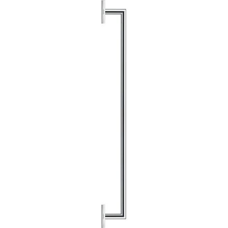 Porte-serviettes de bain Duravit KARREE 600mm chroméé