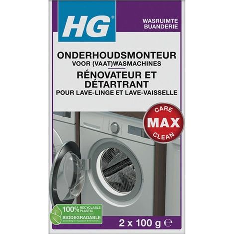 Técnico de Mantenimiento HG para Lavavajillas (2 x 100 g)