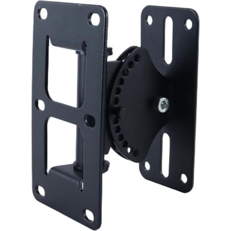 2pcs 180° Swivel Bookshelf Speaker Bracket, Large Home Surround Sound System, Universal Satellite Ceiling Mount (1/5)