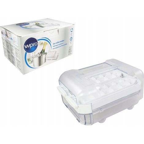 Macchina per il ghiaccio WPRO Twist ICM101, trasparente