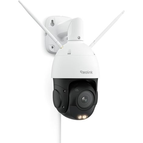 Reolink Caméra de Surveillance WiFi Extérieure 4K PTZ RLC-823S1W, Wi-Fi 6 Bi-Bande, Zoom Optique 5X, Pan 360°/Tilt 90°, Suivi Auto et Vision Nocturne Couleur (1/5)