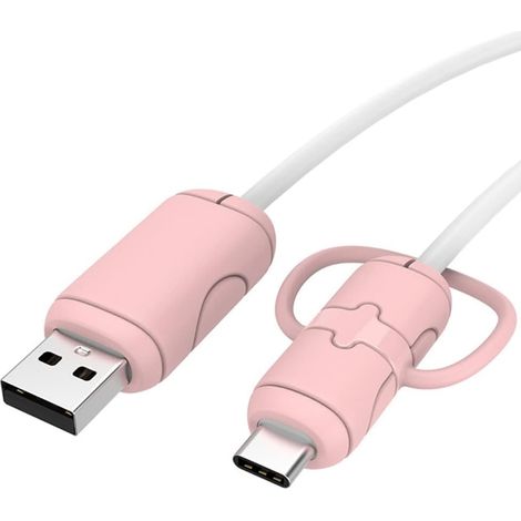 Protecteur de câble USB C - Protection de câble USB - Protection de ligne de données - Organisateurs de câbles (1/5)