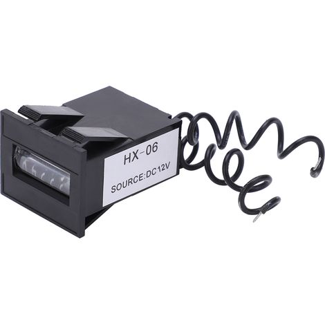 Totaliser Industriel Electromagnétique à 6 Digits LY‑0612V sans Fonction Reset (1/5)
