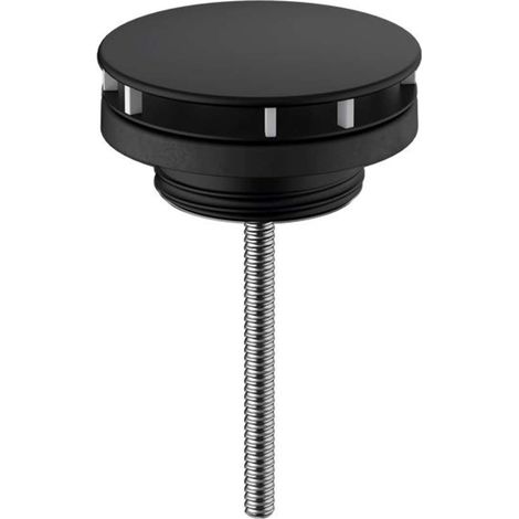 Hansgrohe - Desagüe fijo, negro mate 50001670 (1/2)