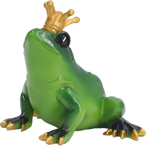 Realistische Froschfigur aus Kunstharz – Dekoration für Büro, Küche und Garten (1/5)