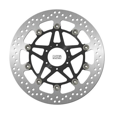 Disco de freno delantero NG para Honda CBR 1100 XX '99-'04, X-11 '00-'03, CB 1300 '01-'02 (310X62X5) con centro flotante de aluminio.