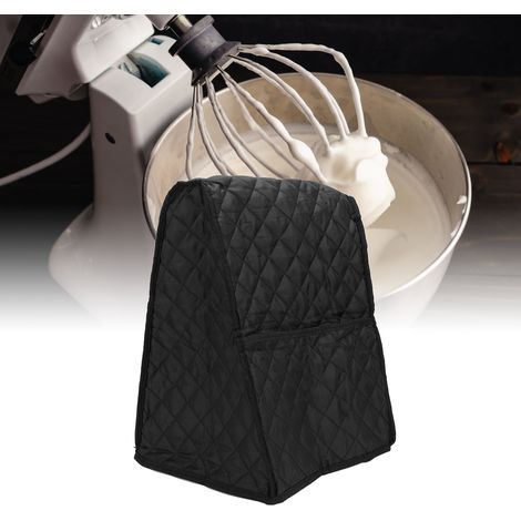 Funda para soporte de batidora – Funda ligera y acolchada para batidoras de cocina (30 x 30 x 43 cm), color negro. (1/5)