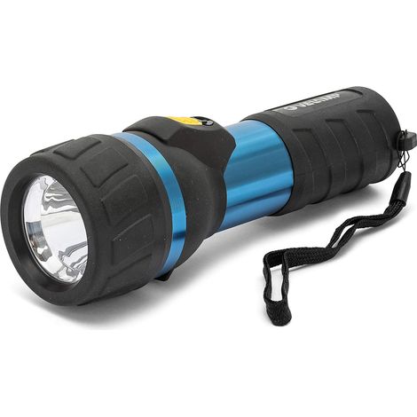 torcia led a pila velamp in alluminio e gomma 110 lumen (1/5)