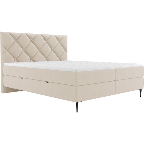 Cama continental ComfiDream Myrel, Verita 03, Continental, Doble, 140x200, Tapiz, Somieres, 148x207x117cm (1/5)