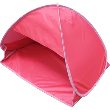 Tragbares Mini-Sonnenzelt mit Handyhalterung für Strand und Sonne, wind- und sanddicht (1/5)