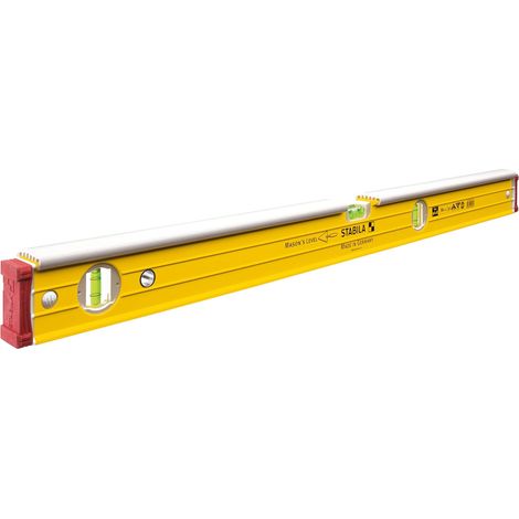 Stabila 16403 96-2-K Double Plumb Masons Spirit Level 3 Vial 16403 80cm STB962K80