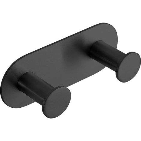 Sapho X-Round - Appendino doppio, nero opaco XR220B (1/2)