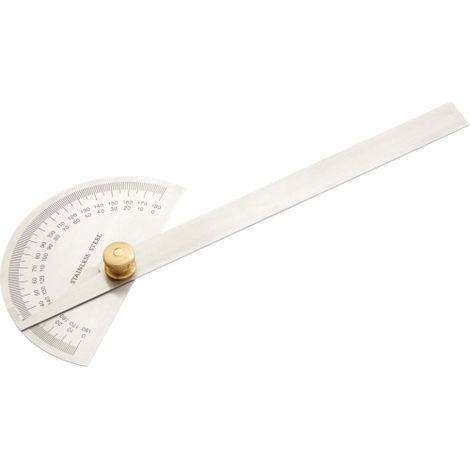 Rapporteur d'angle 150 mm Métrique ( Prix pour 1 )