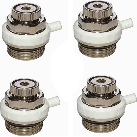 Durovent Heizkörperentlüfter 4er Pack 1/2" Metallausführung