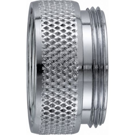 Riduzione per aeratore, ottone cromato maschio 22x100, femmina 15x21