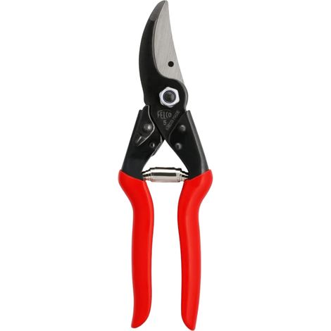 Sécateur à main FELCO 5 – Lame en acier pour coupe précise – Diamètre de coupe 25 mm – Longueur 225 mm pour grandes mains