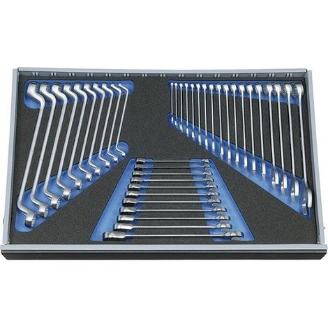 2005 CT4-2-7 Set di chiavi a bocca, in assortimento Check-Tool 39 pezzi (1/3)