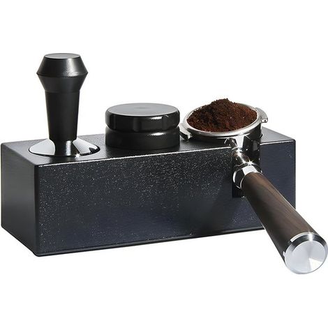 Tamperstation: 51 mm 58 mm Universal Tamperstation aus Kunststoff, Kaffeetamperstation, Espresso Ausgabefilterhalter, Barista Zubehörset (1/5)