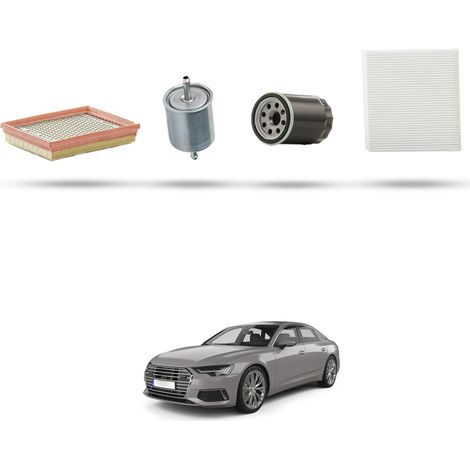 Kit Tagliando 4 filtri compatibile con Audi A6 (C5) 4.2 v8 RS6 331kw dal 2002 (1/5)