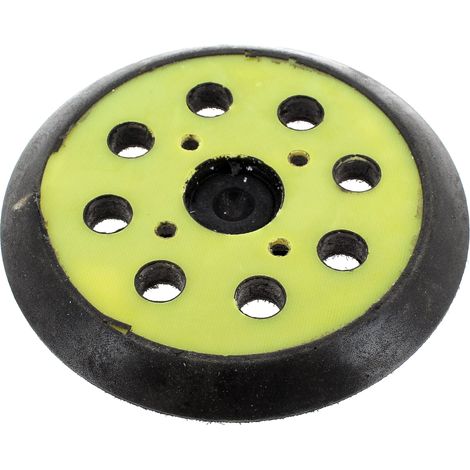 Plateau de ponçage 125mm – Compatible ponceuses Ryobi CRO180MHG, ERO2412 – Pour bois dur et teck – Finition précise sans éclats