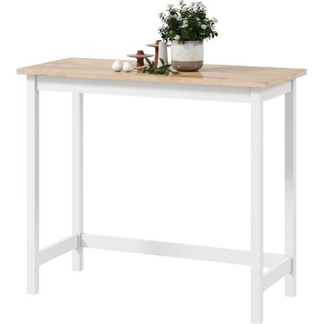 Produit Perelson comptoir de bar imitation chêne blanc (1/5)