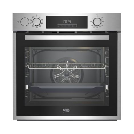 Beko b300 BBIS14300XE: Forno Beyond Multifunzione Assistito a Vapore SteamAssist, , 9 Funzioni. Dimensione del forno: Media, Tipo di forno: Forno elettrico, Capacità interna forno tota... - 7757883879 (1/5)
