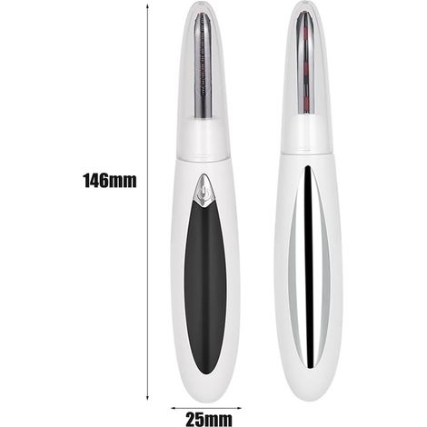 Recourbe-cils chauffant électrique avec 3 modes de température, affichage LED et capuchon de protection – Boucle longue durée, adapté à tous les cils (blanc) (1/5)