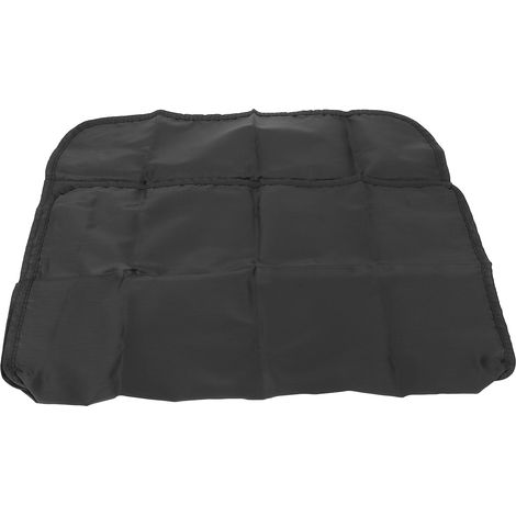 Housse de Protection Anti-Tache pour Chaise en Tissu Oxford Noir - Durable et Lavable (1/5)