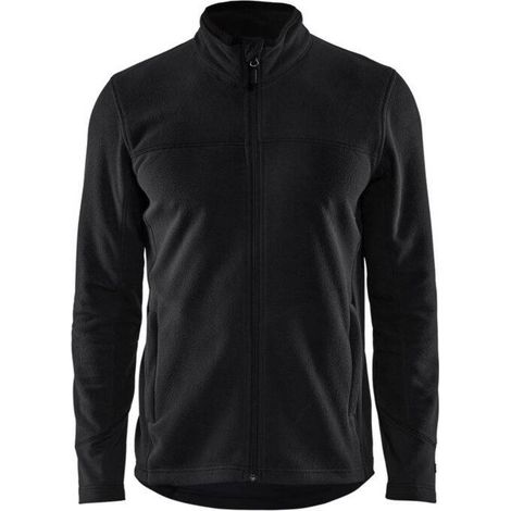 Giacca da lavoro in micropile 4895 - Nero L (1/4)
