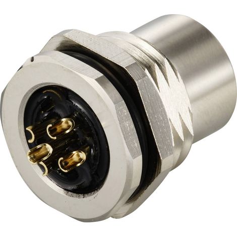 TRU COMPONENTS TC-12833208 Presa da incasso sensore/attuatore M12 Presa Numero di poli: 5 1 pz. (1/3)