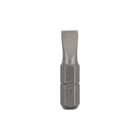 Bosch Schrauberbit Standard für Längsschlitzschrauben (S) Schlitz S 1,2 x 6,5 - 2609255911 (1/2)