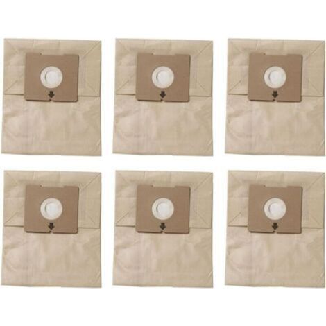 Bolsas de repuesto para aspiradora Bissell Zing serie 4122 2154A 2154W, repuesto para ref. 2138425, 213-8425 - juego de 6 (1/4)