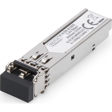 Digitus Modulo SFP 1.25 Gbps Fibra Ottica Multimodale 500m Gigabit Ethernet (1/5)