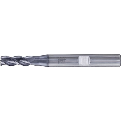 PFERD VHM Eckfräser lang 3 Schneiden Ø 5 mm 45° Fase TiAlN Schaft HB Universal Line Schruppen Schlichten Nuten (1/4)