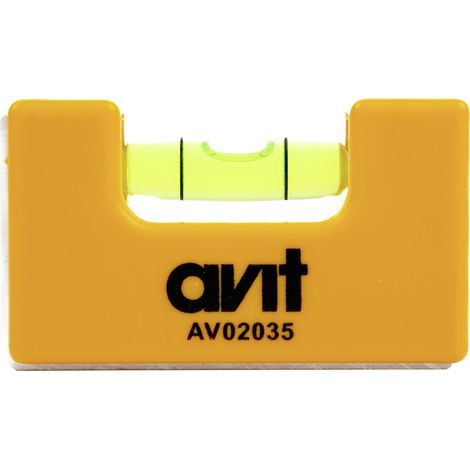 AVIT AV02035 Niveau à bulle de poche 0.75 mm/m