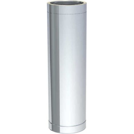 Tube fumées inox Ø 200 mm L1000 mm
