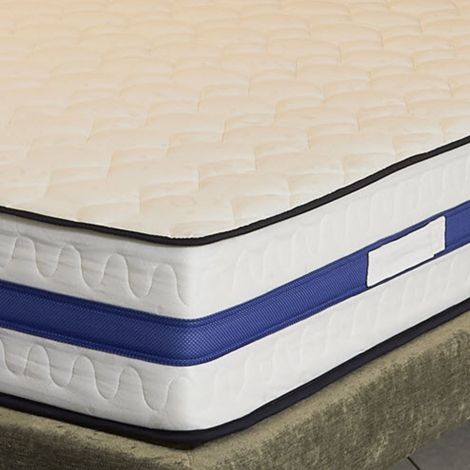 LOT de 2 Matelas 90x190 cm - Très Epais 28,5 cm - Ferme - 7 Zones de Confort - Haute Résilience - Confort Optimal - Usage Quotidien - MATELAS LATEX BLUE (1/2)
