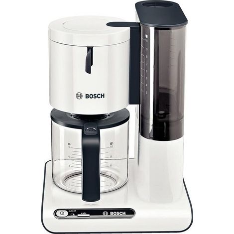 Bosch TKA 8011 Styline Macchina da Caffe' 10 tazze colore Bianco-Antracite 1160W (1/2)