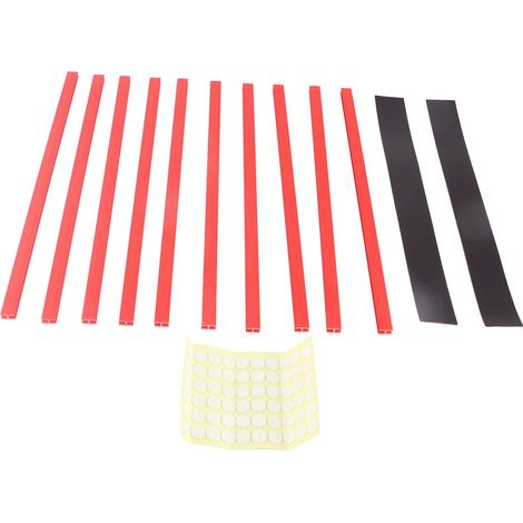 Porte-capsules mural rouge PVC, organiseur à café mural, rangement économique pour capsules, support suspendu pour cuisine et maison (1/5)