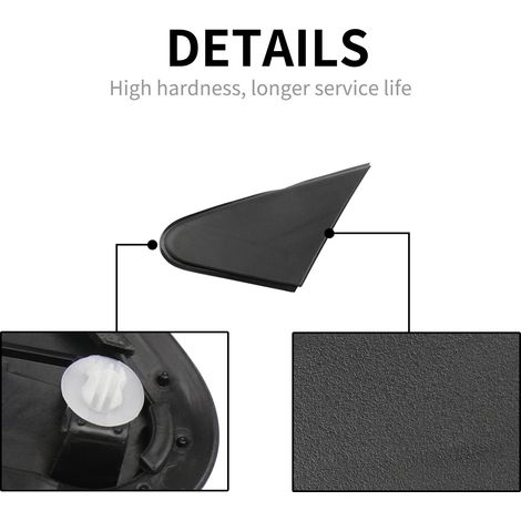 60118-02110, 60117-02110 are applicable to the rearview mirror triangle of the 2007 Toyota Auris mirror. (1/4)
