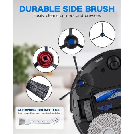 Accessori per Aspirapolvere ECOVACS T30 Omni, Set di 2 Spazzole Principali e 4 Filtro-AUTRES (1/4)