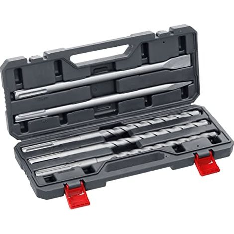Juego de cinceles kwb 194000 compatible SDS Max 5 piezas 400 mm
