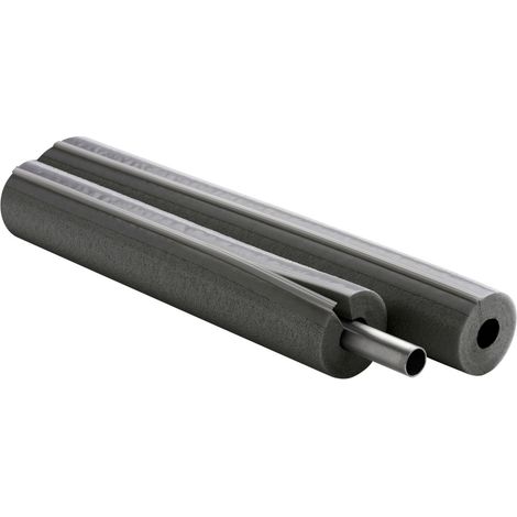 Climatube®Zip PE-Rohrisolierung grau, Zipverschluss, 35-15, 1 Meter Rohrisolierungen