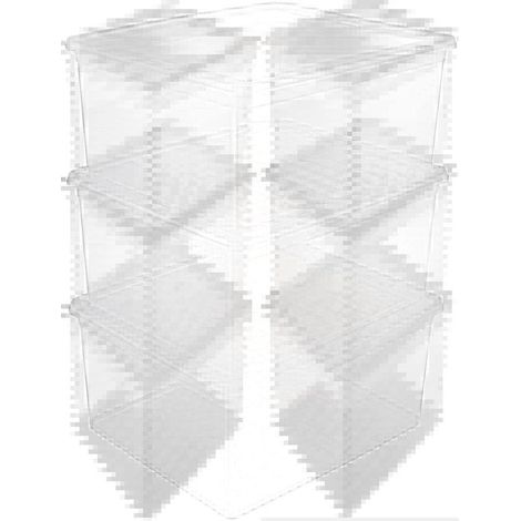 Keeeper Box di stoccaggio moderna trasparente 18L